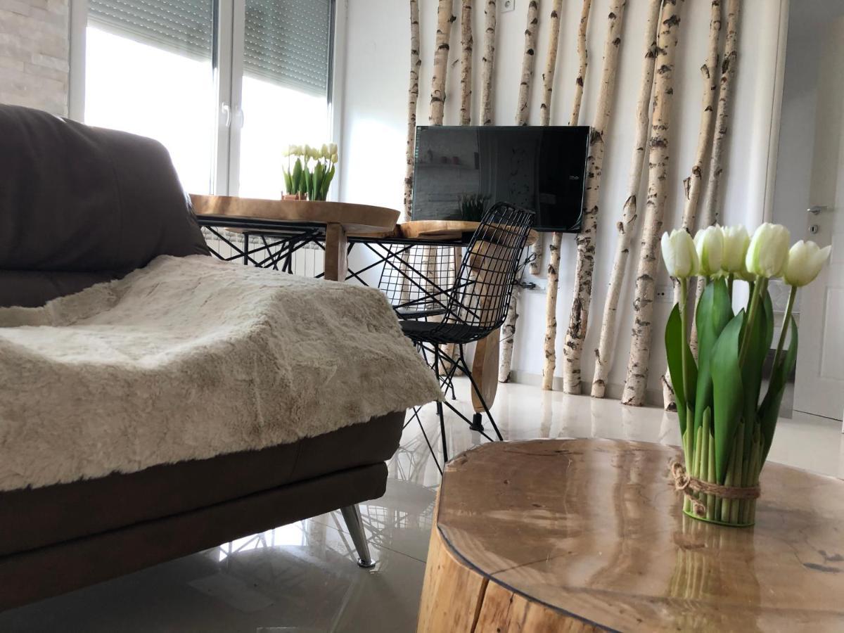 Appartamento Artistic Luxury Skopje Esterno foto