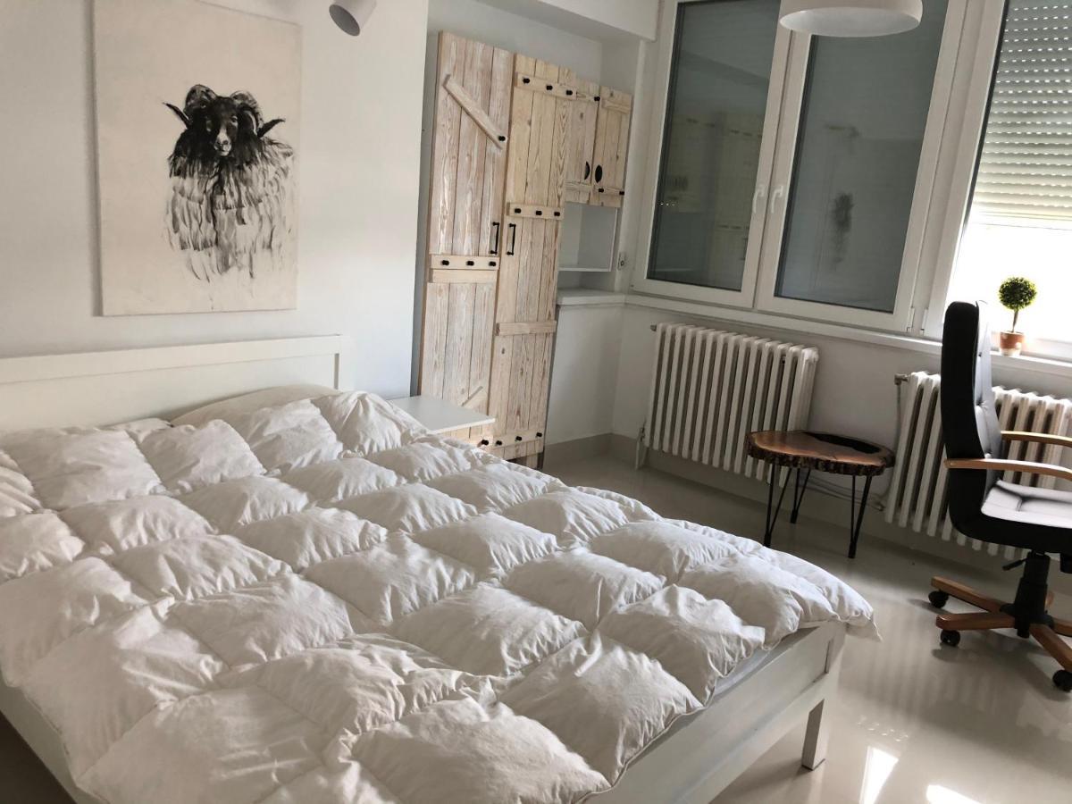 Appartamento Artistic Luxury Skopje Esterno foto